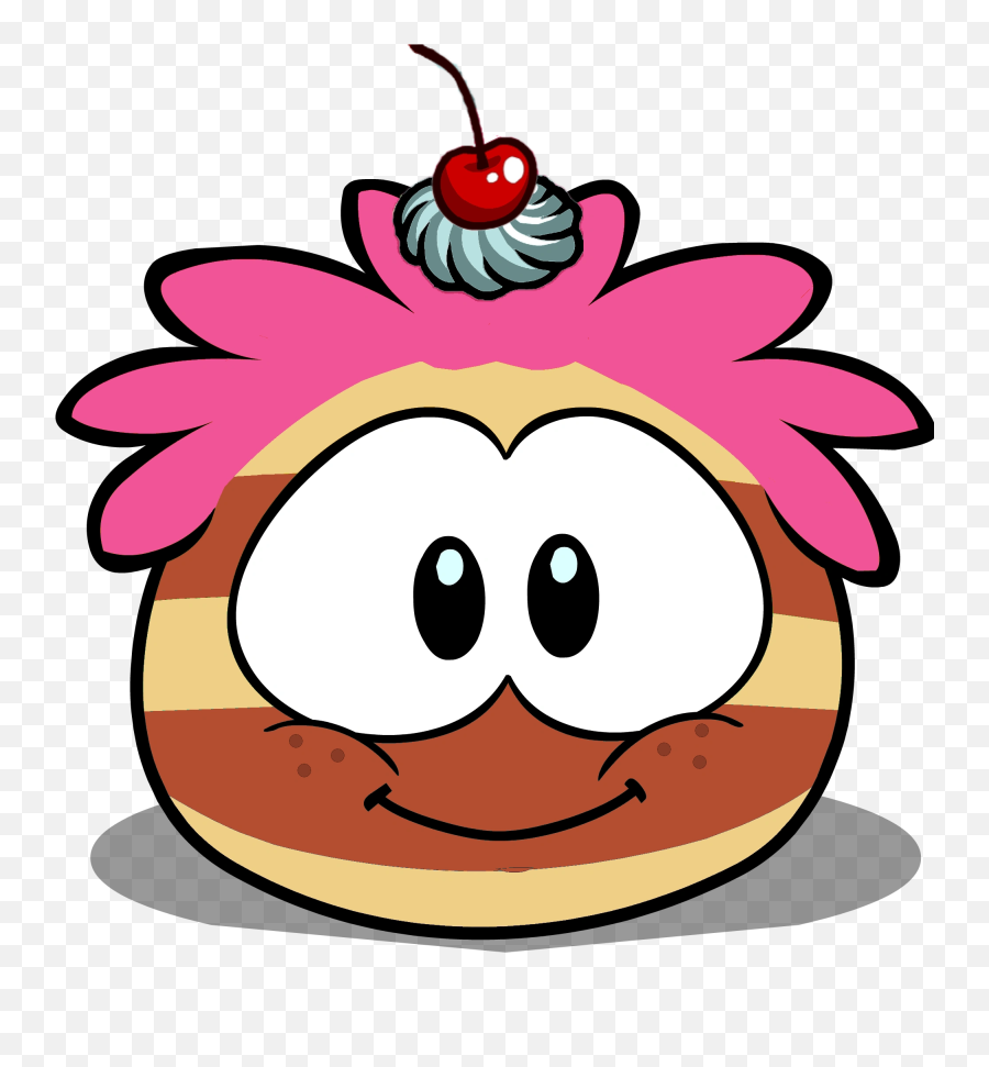 Puffle Cupcake